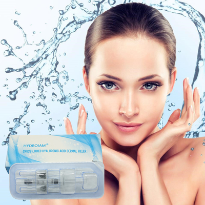 Riempitore cutaneo iniettabile acido ialuronico collegato trasversale 1ml 2ml del gel del collagene