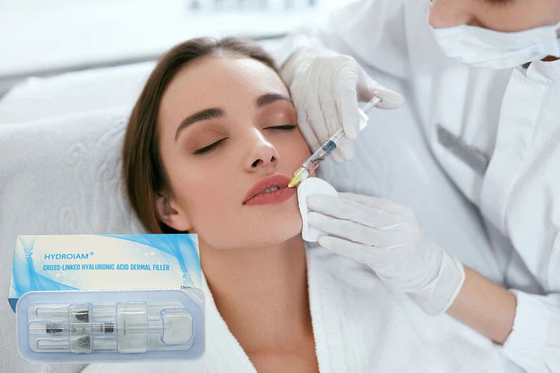 Riempitore cutaneo acido ialuronico iniettabile 1ml 2ml del gel di aumento del labbro