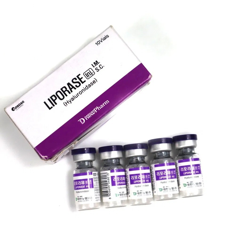 Ialuronidasi coreana per sciogliere l'acido ialuronico iniezioni Liporase Ha Filler dermici per sciogliere il filler di acido ialuronico